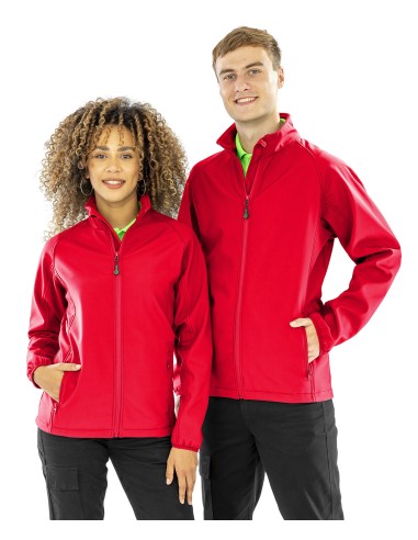 R-R901M-Mens Recycled 2-Layer Printable Softshell Jacket